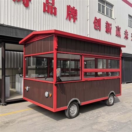厂家定制美食餐车 麻辣烫餐车 早餐快餐餐车 移动式餐车 西安同创餐车
