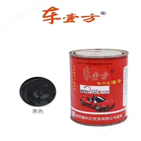 车壹方醇酸快干磁漆0.6kg24瓶/件云南昆明防锈漆金属漆