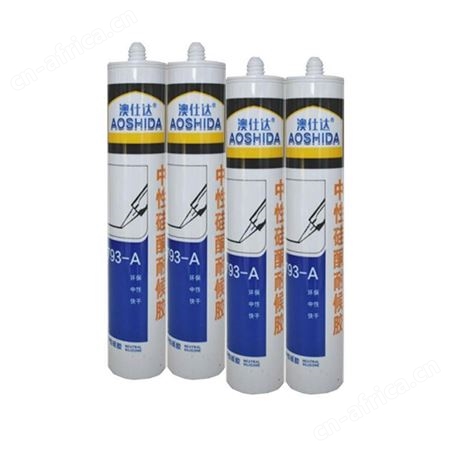 澳仕达793A中性硅酮耐候胶300ml*24支/件云南昆明快干防霉防水建筑用玻璃胶