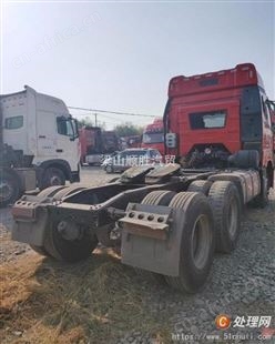 转让二手解放牵引车 国五 350马力 双驱轻体 手续齐全(编号89229)