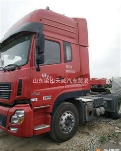 转让处理二手解放j6标箱平板半挂车,定制新挂车(编号72968)