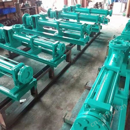 G型不锈钢高粘度自吸式单螺杆泵 G70-1不锈钢螺杆泵 G105-2大流量螺杆泵