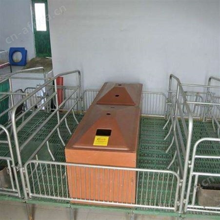 供应 湖北省自动饲喂设备 母猪产床生产厂家 双体养猪产床 自动刮粪机