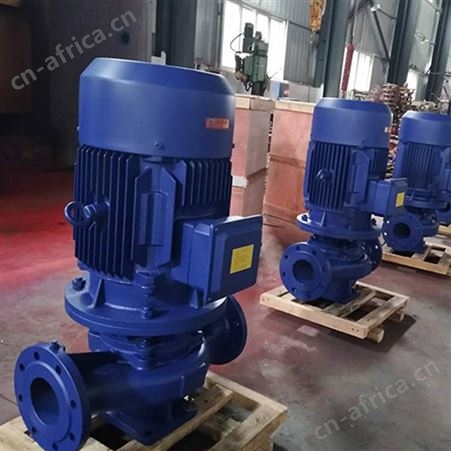 3CF认证 ISG80-250B 15KW 上海江洋 管道循环泵 立式管道泵 单级管道泵