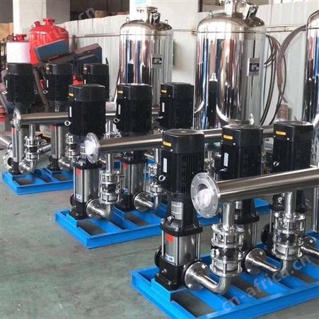 北京市 二次供水设备 变频恒压全自动水泵 无负压供水设备