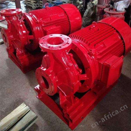 XBD12.5/60G-JYW 90KW 不锈钢消防卧式泵 上海江洋 CCCF认证 AB签