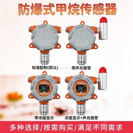甲烷检测传感器 防爆式甲烷传感器 固定式甲烷传感器