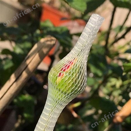 花店玫瑰花朵白色塑料网套 化妆笔刷头保护套 鲜花套子 广州戈慕莱现货现发