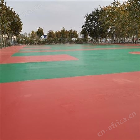硅pu篮球场施工方案 硅pu球场地坪 开封体育球场材料硅pu