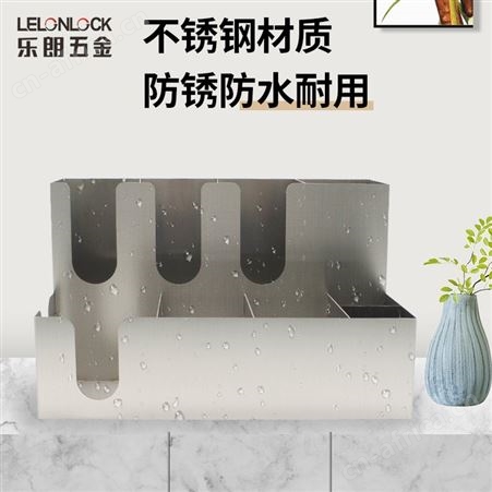 SRH-010不锈钢奶茶店杯架 吧台纸巾架吸管盒 批发多功能桌面收纳架分杯器