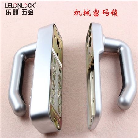 乐朗RCL-208B按键密码锁锌合金机械把手锁木门用五金锁具机械锁