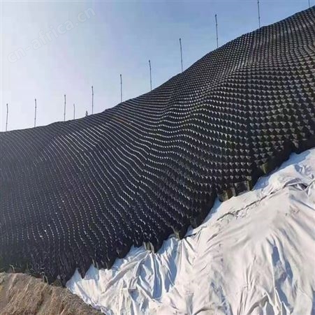 公路绿化土工格室 50-600蜂巢格室_防止水土流失