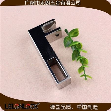 乐朗RSA-309玻璃五金配件T型拉杆夹连接件管套隔断门管夹