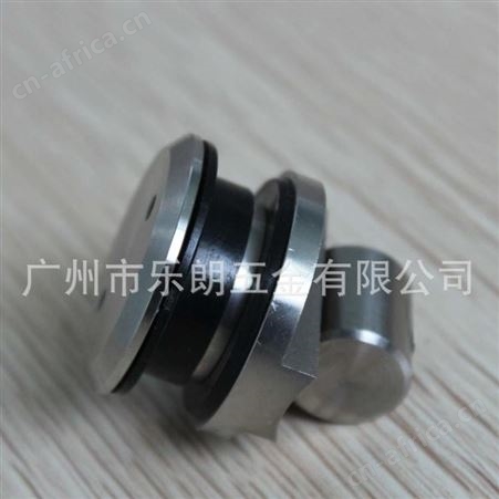 滚滑门五金配件 管夹与玻璃连接 玻璃五金配件 管连接件