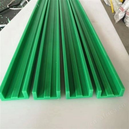 鸿瑞 厂家定制 超高分子量聚乙烯导轨 超高分子聚乙烯链条托板 聚乙烯导轨异形件