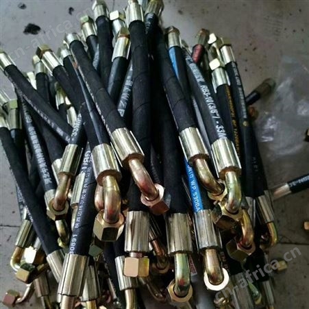 厂家供应 高压编织胶管 隧道施工空压机高压胶管 油管总成