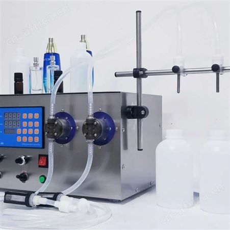家韧半自动化工液体防腐灌装机 磁力泵单头小型定量罐装机防漏