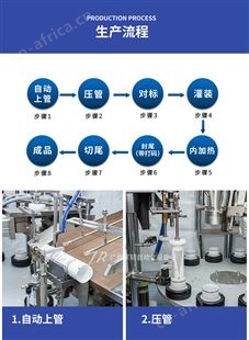 遮瑕膏软管灌装封尾机 全自动膏体定量罐装封口机 专业封罐机