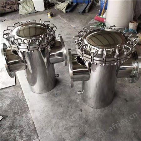 篮式过滤器 提篮式快开直通式管道蓝式除污器DN65 80 100 125