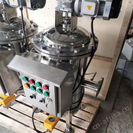 自清洗过滤器 304不锈钢全自动立式卧式刷式反冲洗过滤器自动排污