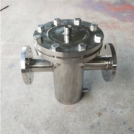 蓝式过滤器直通法兰式蓝式过滤器 篮式过滤器直筒提篮式型DN100DN