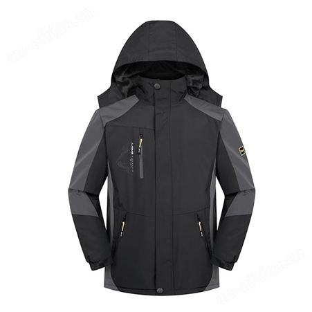 冲锋衣工作服防水防风加厚绒*棉衣企业工作服男款印字logo刺绣