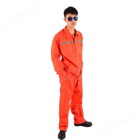长袖环卫服男女带反光条工作服橙色园林环卫绿化清洁服劳保环保服