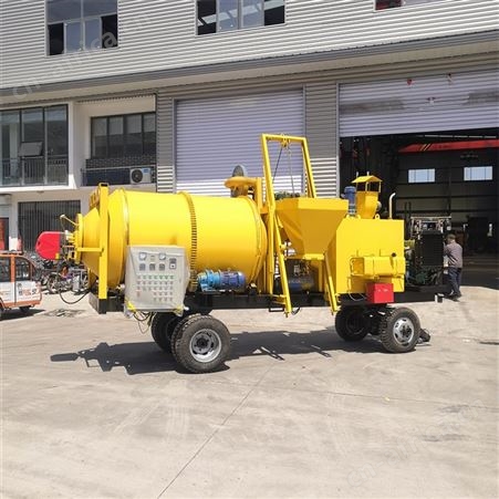 全自动马路修补拌合机 沥青再生移动式搅拌机 路机沥青混合料拌机