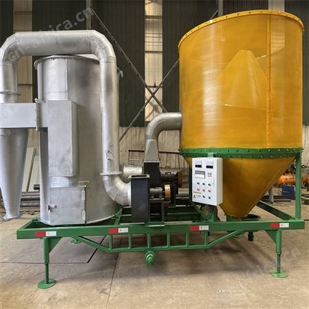 小型可移动稻谷烘干机 水稻烘干设备 连续式农作物烘干机器