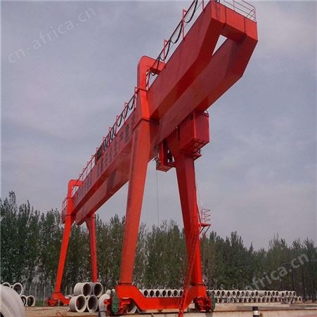 中辉重工定制双主梁龙门吊 码头石材钢厂用 32吨双梁门式起重机
