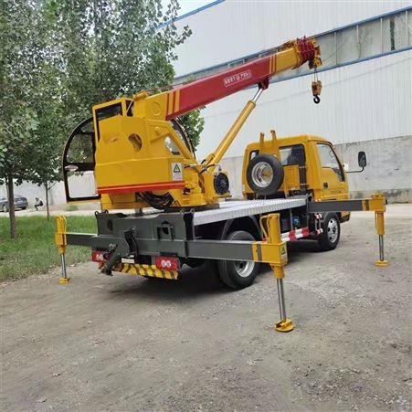 多功能国六蓝牌汽车吊 创佳 可吊重 可做高空作业车 市区不限行