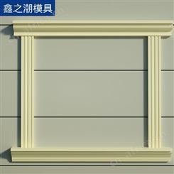 广西窗套模具批发 欧式罗马柱供应 别墅窗拱门套水泥模具