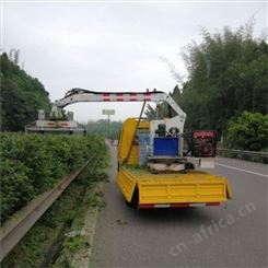 浙江丽水高速公路绿篱修剪机 车载式绿篱修剪机 鲁巨山施工性强