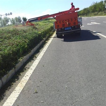 广西柳州全自动高速公路绿篱修剪机 电控修剪机 鲁巨山强劲动力