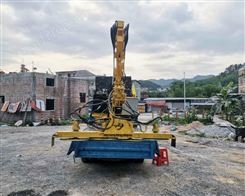 山东聊城高速公路修剪绿篱机 车载式园林植被修剪机  鲁巨山图片