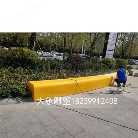 玻璃钢白色树池坐凳定做户外景观造型座椅使用干净整洁
