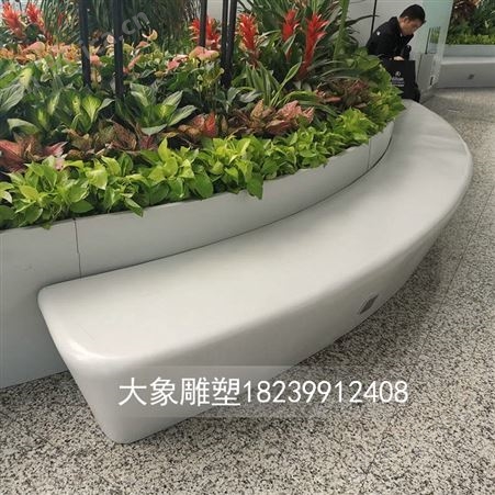 玻璃钢树池定做户外室内景观造型座椅生产强硬度