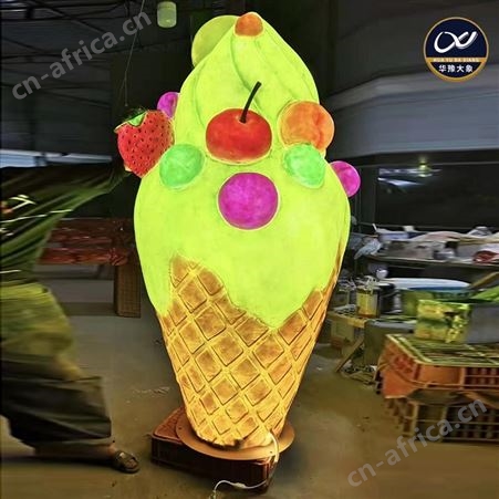 玻璃钢卡通兔子雕塑定做 小鹿动物透光造型小品设计