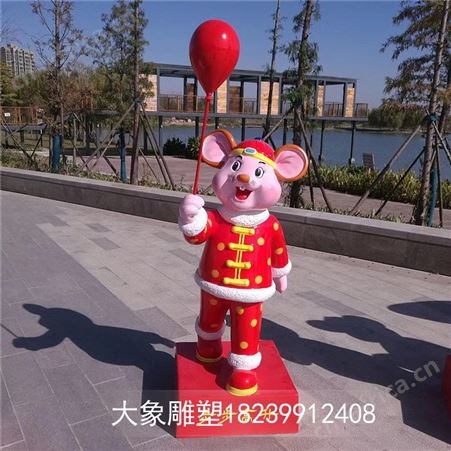 公园玻璃钢大象雕塑定做景观卡通人物造型设计耐腐蚀高密度