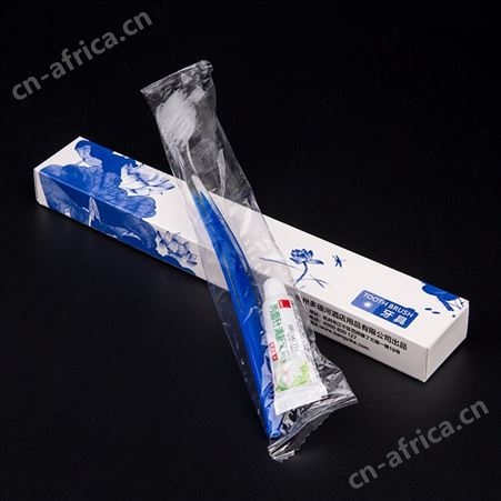 宾馆一次性洗漱用品批发 旅店招待所牙具六合一 酒店牙刷牙膏套装