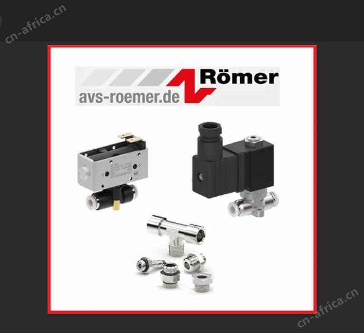 AVS-Romer接头XGV-1000-000-D20HL-04-10 进口接头