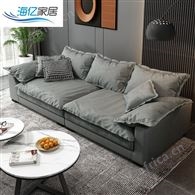 意式奢华型羽绒布艺沙发简约现代沙发客厅小户型网红款科技布沙发