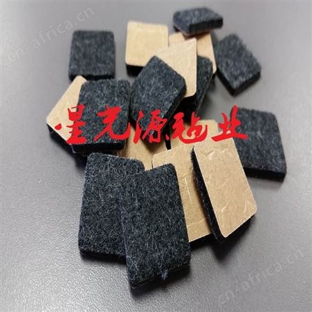 防滑减噪消音毛毡垫，桌椅毛毡保护垫，不干胶毛毡垫