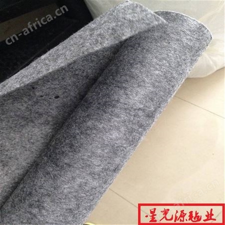 灰色毛毡，涤纶针刺毡，布料内衬针刺无纺布