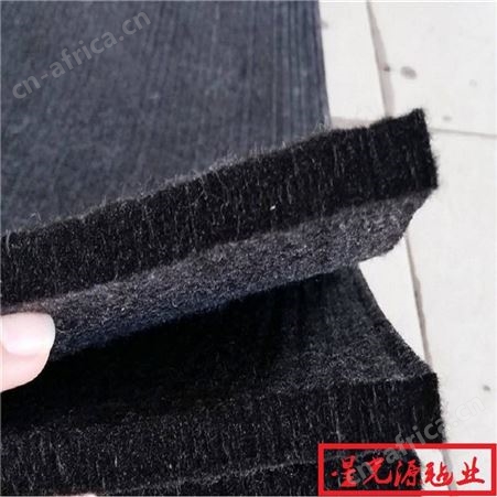 河北隔音毛毡，黑色隔音毡，松软纤维毛毡