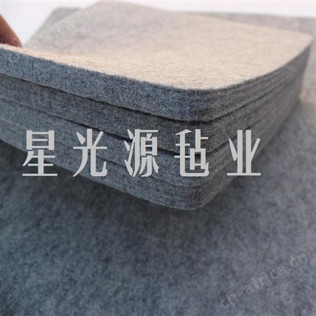 烫衣板毛毡垫高温隔热 熨烫衣物用灰色羊毛毡熨衣垫