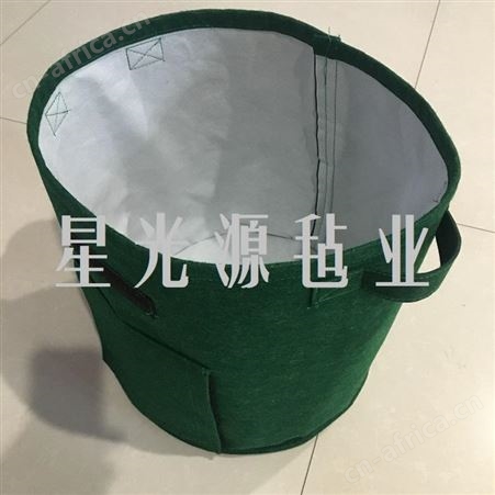 室内方形毛毡种植袋 土豆种植绿色无纺布毛毡桶