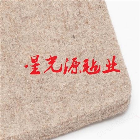 针刺复合毛毡，覆膜化纤毛毡，羊毛纤维针刺毛毡