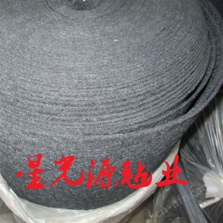汽车后备箱防水黑色针刺无纺布淋膜复合无纺布