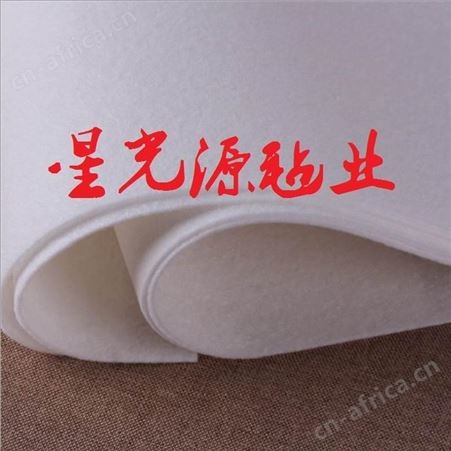 白色化纤毛毡，过滤毛毡布，针刺无纺布毛毡